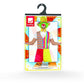 Herren Männer Zirkus Clown Kostüm Set Kit, Weste, Fliege und Hut, perfekt für Karneval, Fasching und Fastnacht, S/M, Gelb